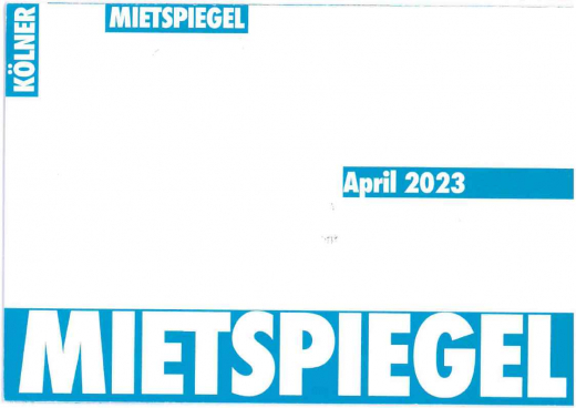 Mietspiegel Köln 2023