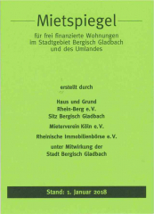 Mietspiegel Bergisch Gladbach 2018