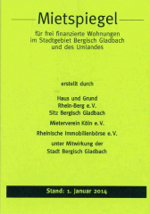 Mietspiegel 2014 Bergisch Gladbach