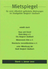 Mietspiegel 2010 Bergisch Gladbach